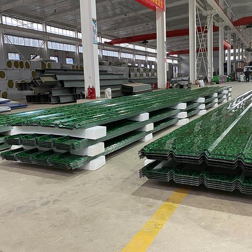840型小草绿压型板 彩钢瓦楞板 彩钢压型板 钢结构屋面板